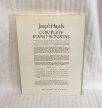 Load image into Gallery viewer, Vintage 1984 - Joseph Haydn - Complete Piano Sonatas - In Two Volumes, Volume II (Hoboken Nos. 30-52)