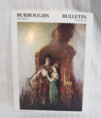 Vintage - Burroughs Bulletin (Edgar Rice Burroughs), New Series #9 - January 1992 (Fanzine)