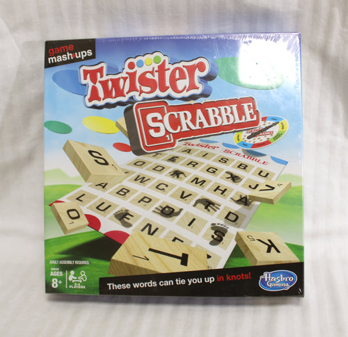 Hasbro, Game Mashups - Twister Scrabble - Game (Unopened, In Shrink-wrap)