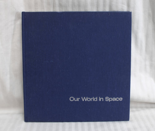 Vintage 1974 - Our World in Space - Robert McCall, Isaac Asimov - New York Graphic Society - Hardback Book