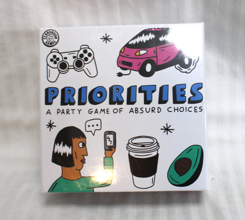 Priorities - A Party Game of Absurd Choices - Clarendon Games, London (In Shrinkwrap)