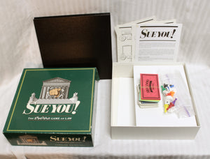 Vintage 1994 - Sue You! The Explosive Game of Law - Boardgame