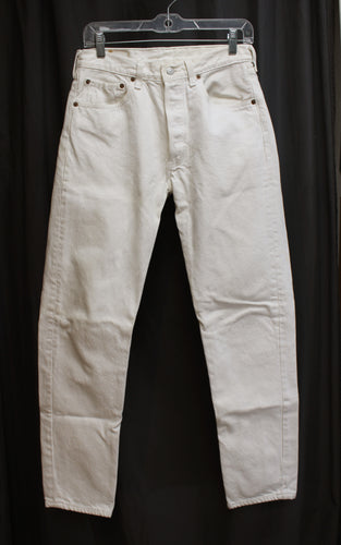 Levi's 501s - White Denim Jeans - Size 31/32