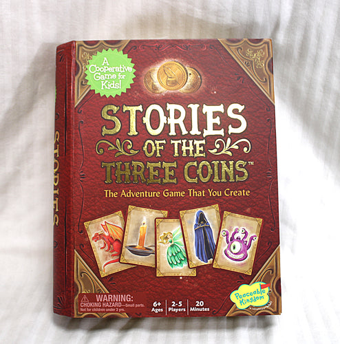 Peaceable Kingdom, Stories of the Three Coins, The Adventure Game That You Create - Boardgame