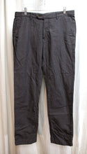 Load image into Gallery viewer, Men&#39;s - Ted Baker London - Black &amp; Gray Micro Diamon Pattern Trousers - Size 33R (29.5 Inseam)