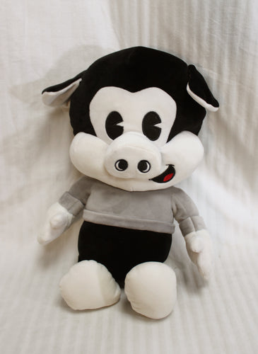 Fiesta - Cecil the Pig, Black & White Retro Plush - 18