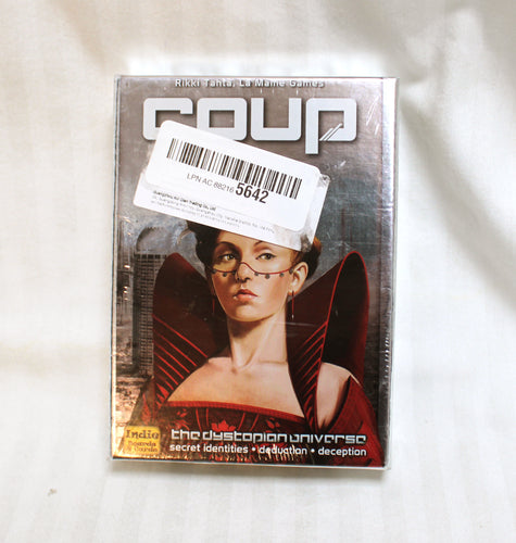 Coup - The Dystopian Universe-  Indie Board & Cards - Rikki Tahta, La Mame Games - Card Game  (in Shrinkwrap)