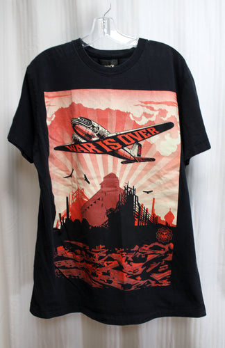 Obey Premium - War is Over - Black T-Shirt - Size L