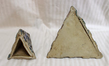 Load image into Gallery viewer, Handmade Unique Ceramic Pyramid Container/Box- 10.5&quot; h