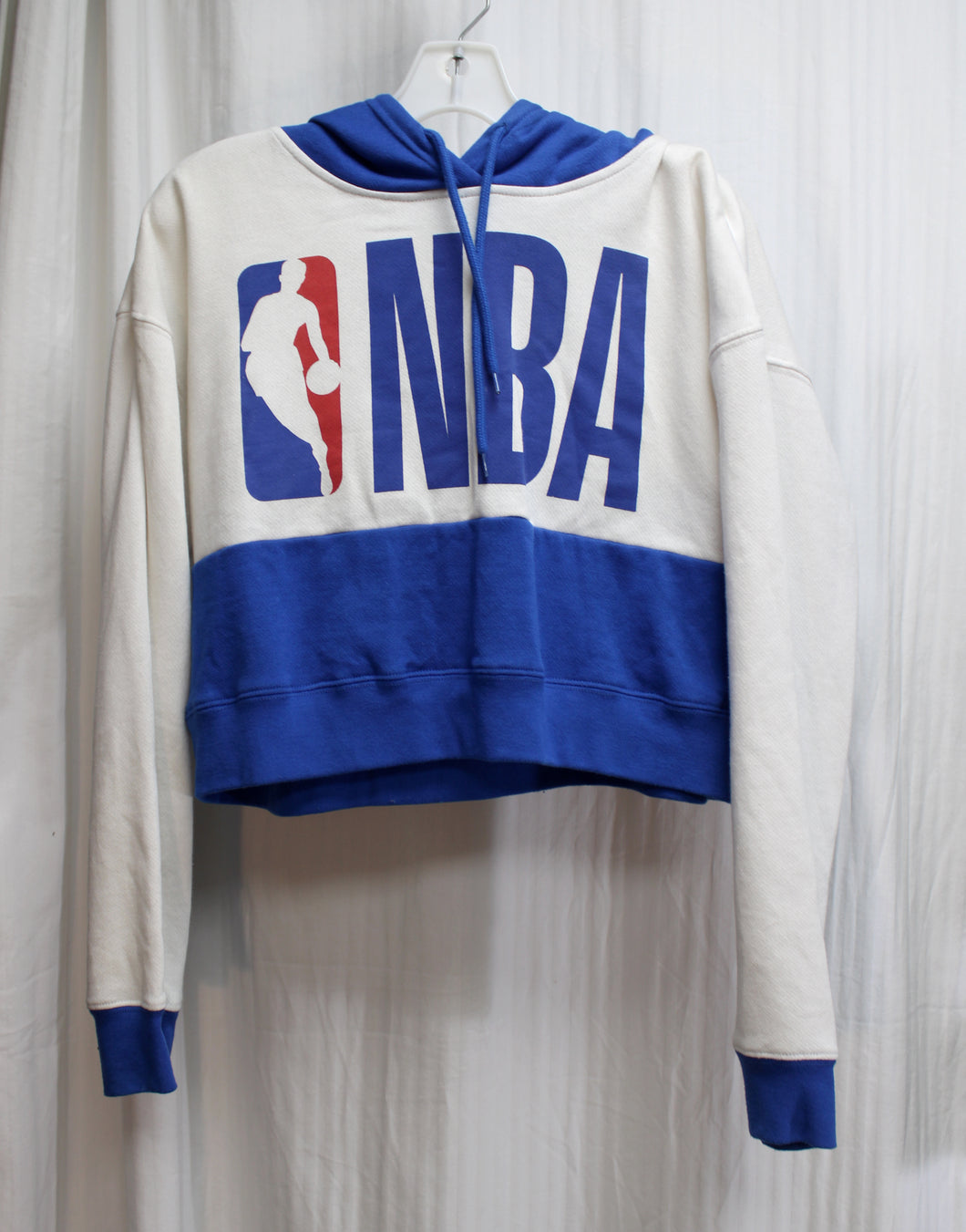 Women's NBA - Oversized Cropped Pullover Hoodie - Size M