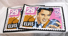 Load image into Gallery viewer, Vintage 1992 - Set of 2, 29 Cent Elvis Stamp Commemorative Placemats