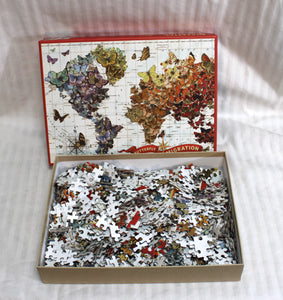 Galison - Butterfly Migration, 1000 PC Puzzle - 20"x27"