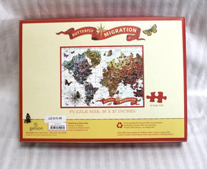 Galison - Butterfly Migration, 1000 PC Puzzle - 20"x27"