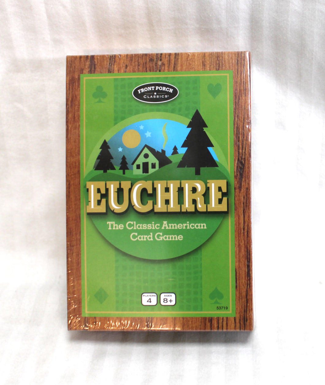 University Games= Front Porch Classics, EUCHRE, The Classic American Card Game (In Shrink wrap)